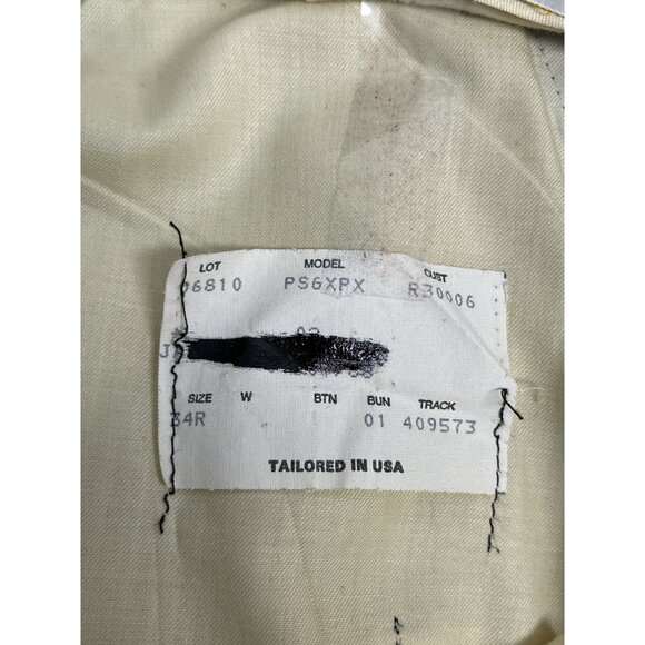 Louis Roth Navy Windowpane Mens Suit Jacket & Trousers Set With Buckle Detail - Picture 10 of 16